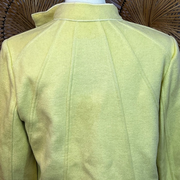 Vintage Harve Bernard viscose/wool blend open jacket, 10. Feels like Boiled wool - Picture 3 of 5